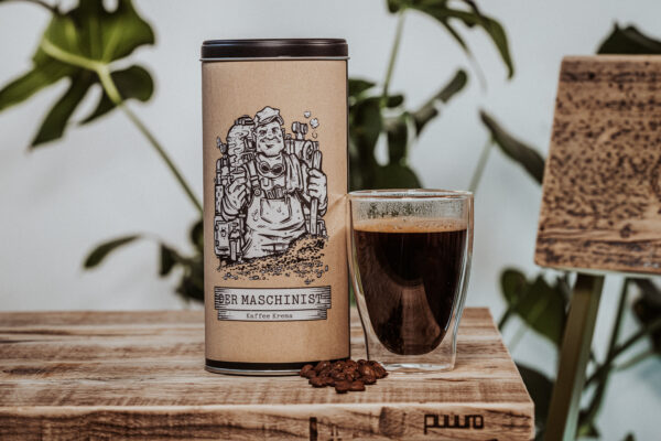 Kaffee Crema "Maschinist" - ganze Bohne – Bild 2