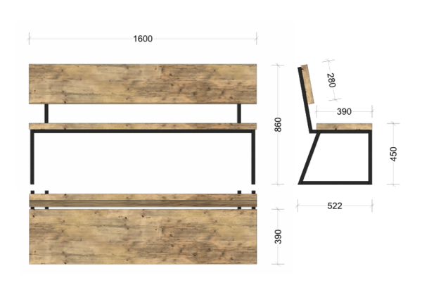 Bank/Hocker Wilka – Bild 9