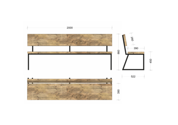 Bank/Hocker Wilka – Bild 10